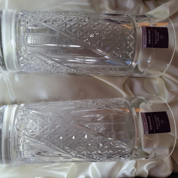 Royal Doulton Webb Corbett Archives Set of 2 Highball - Picture 3 of 13